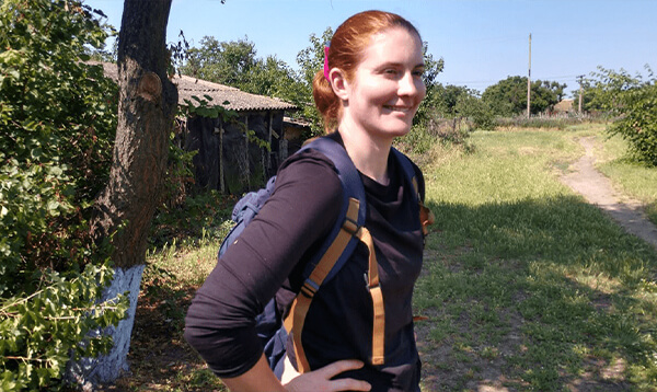 The nursing alumna volunteering in Ukraine