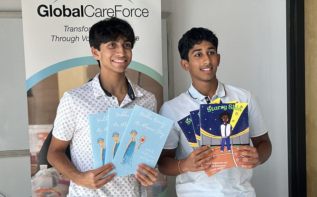 High School Students Donate Book Proceeds to Global Care Force